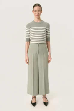New Soaked in Luxury SLCorinne Cropped Bukser