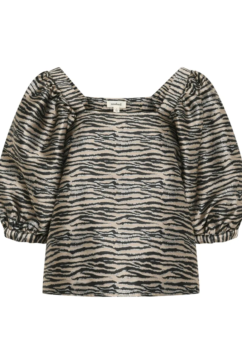 New Soaked in Luxury SLElowen Bluse