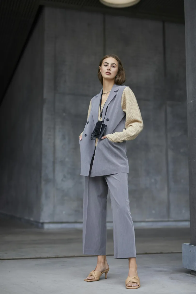 Outlet Soaked in Luxury SLIlu Suiting Bukser
