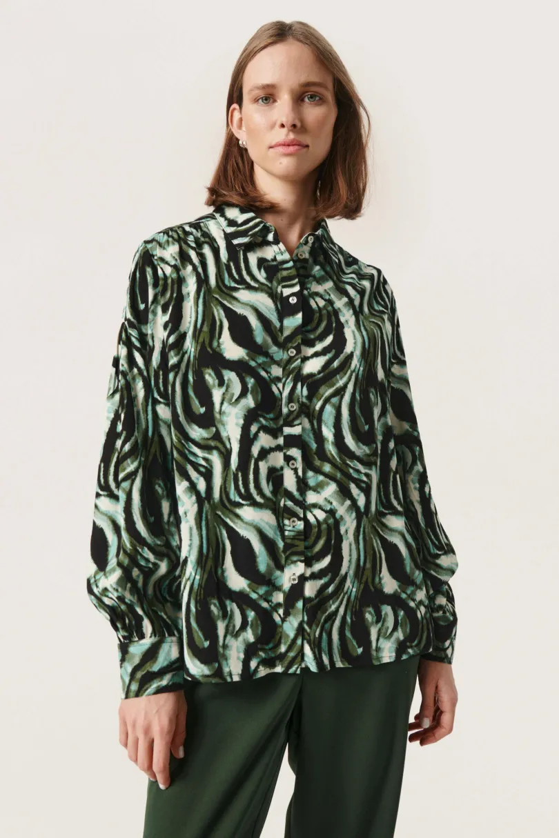 New Soaked in Luxury SLKenna Skjorte