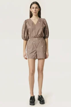 Online Soaked in Luxury SLLenora Shorts