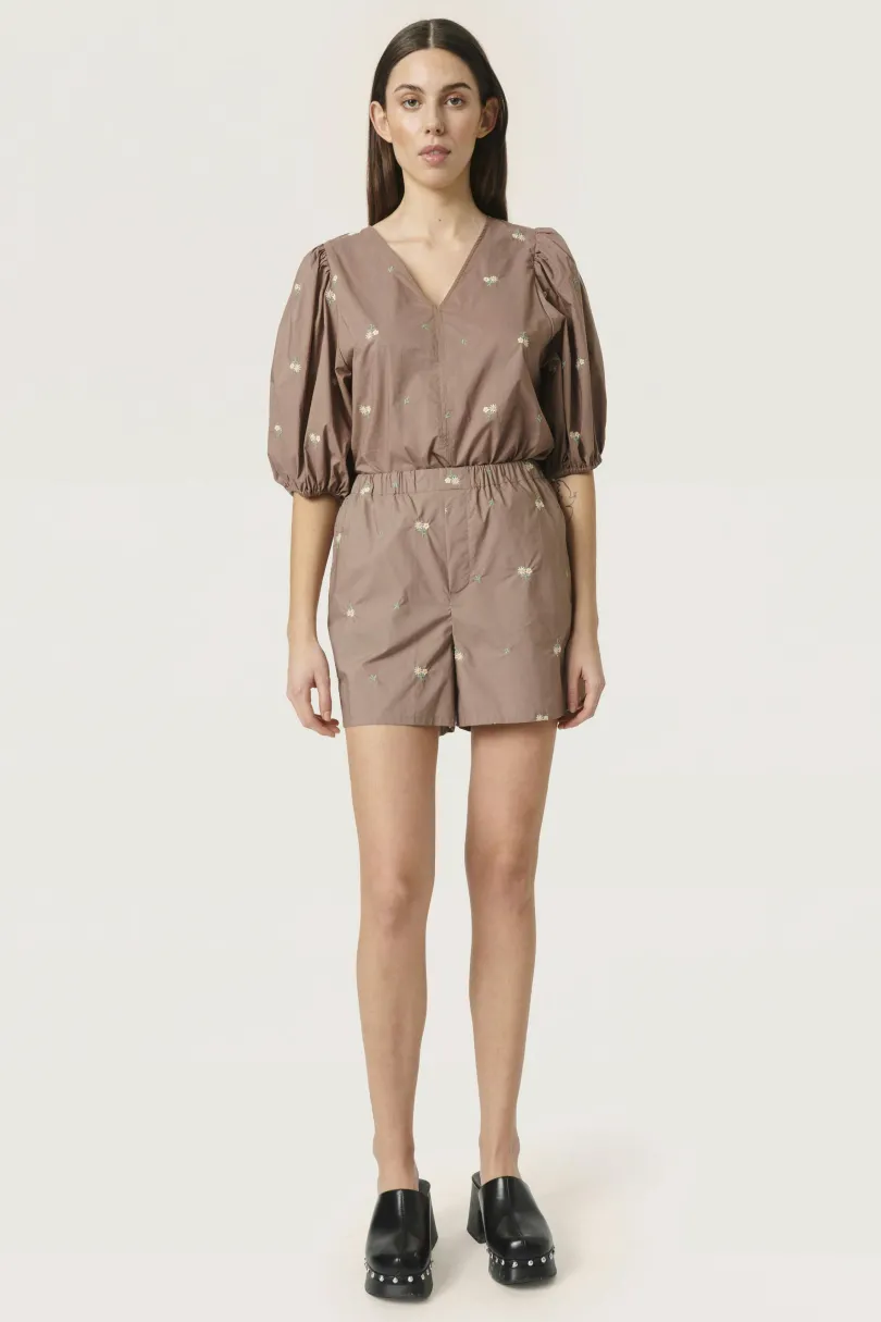 Online Soaked in Luxury SLLenora Shorts
