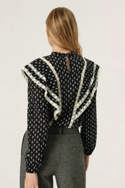 New Soaked in Luxury SLLinetta Bluse
