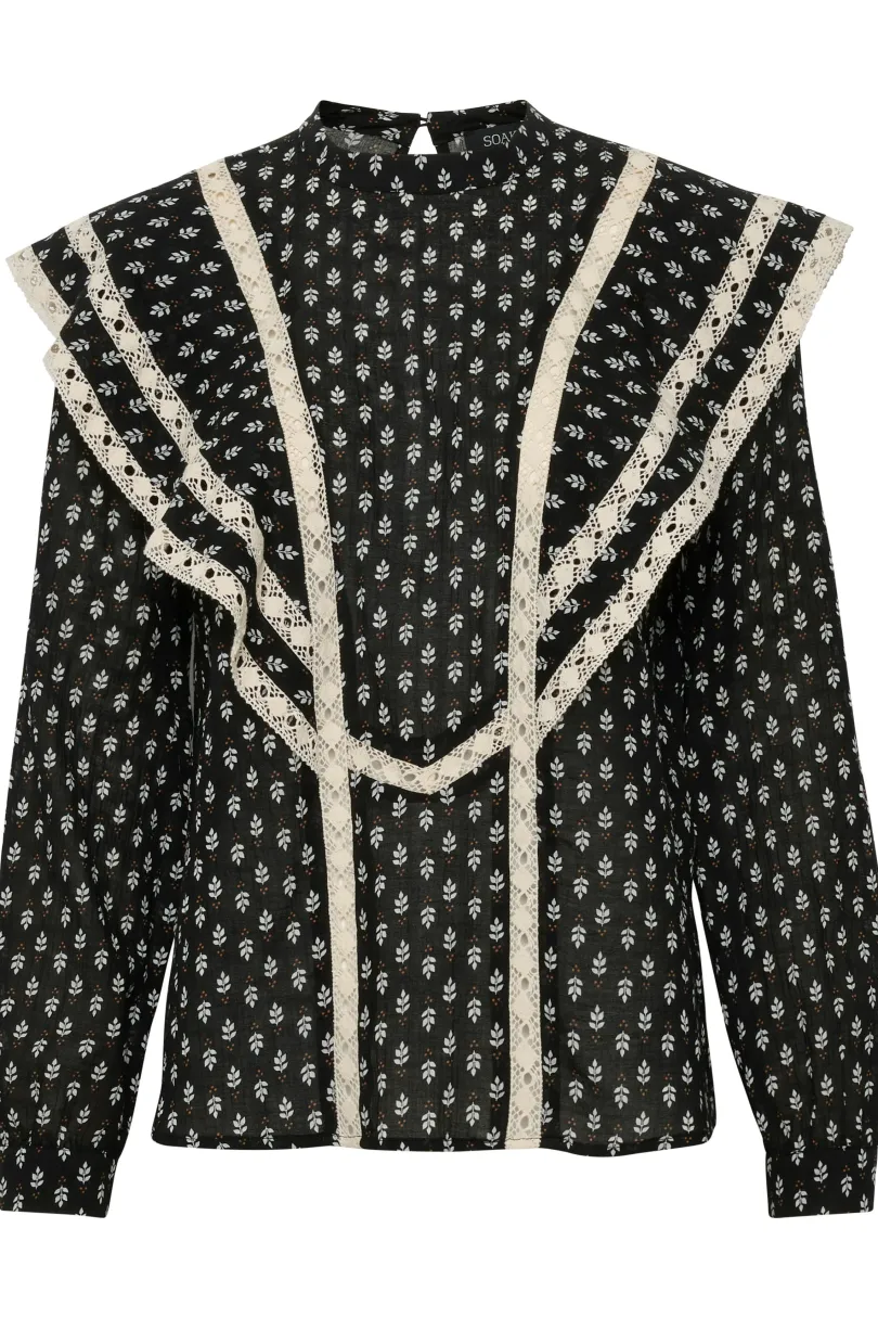 New Soaked in Luxury SLLinetta Bluse