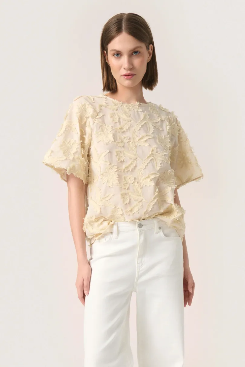 New Soaked in Luxury SLLucia Bluse