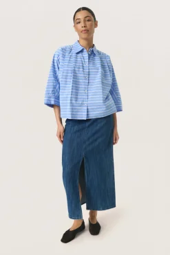 Clearance Soaked in Luxury SLMerona Skjorte