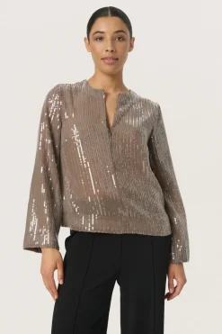 Online Soaked in Luxury SLNanina Bluse