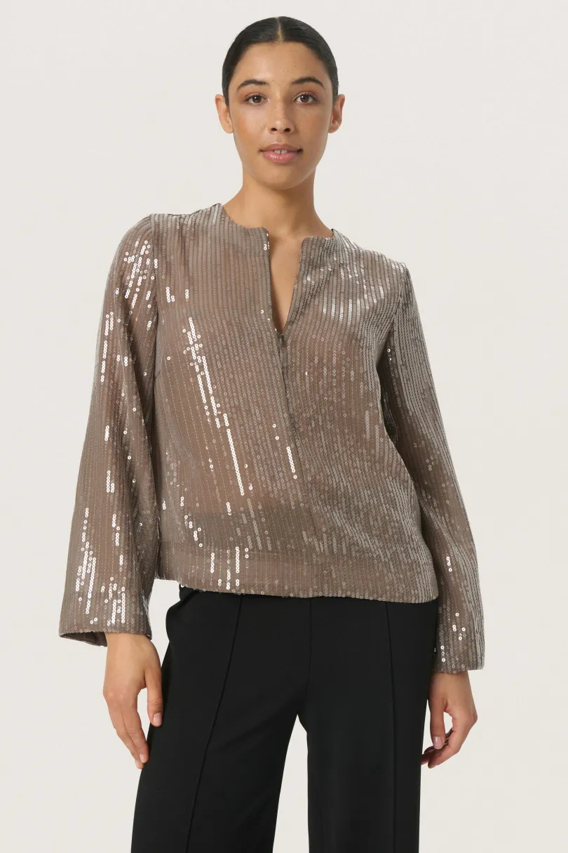 Online Soaked in Luxury SLNanina Bluse