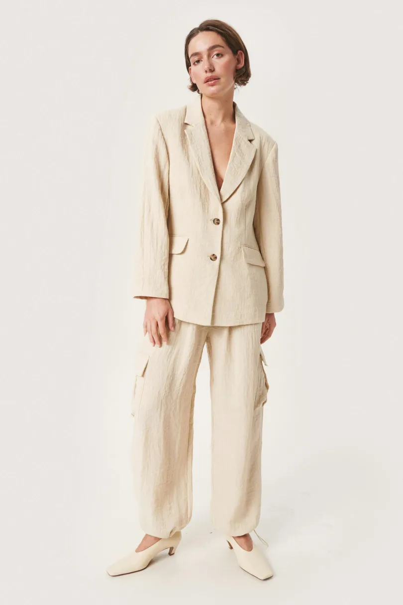 Clearance Soaked in Luxury SLPauline Blazer CastleWall