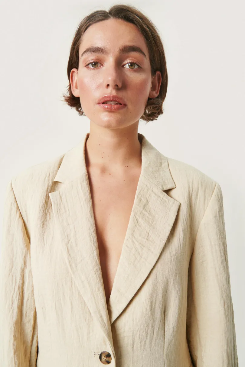 Clearance Soaked in Luxury SLPauline Blazer CastleWall