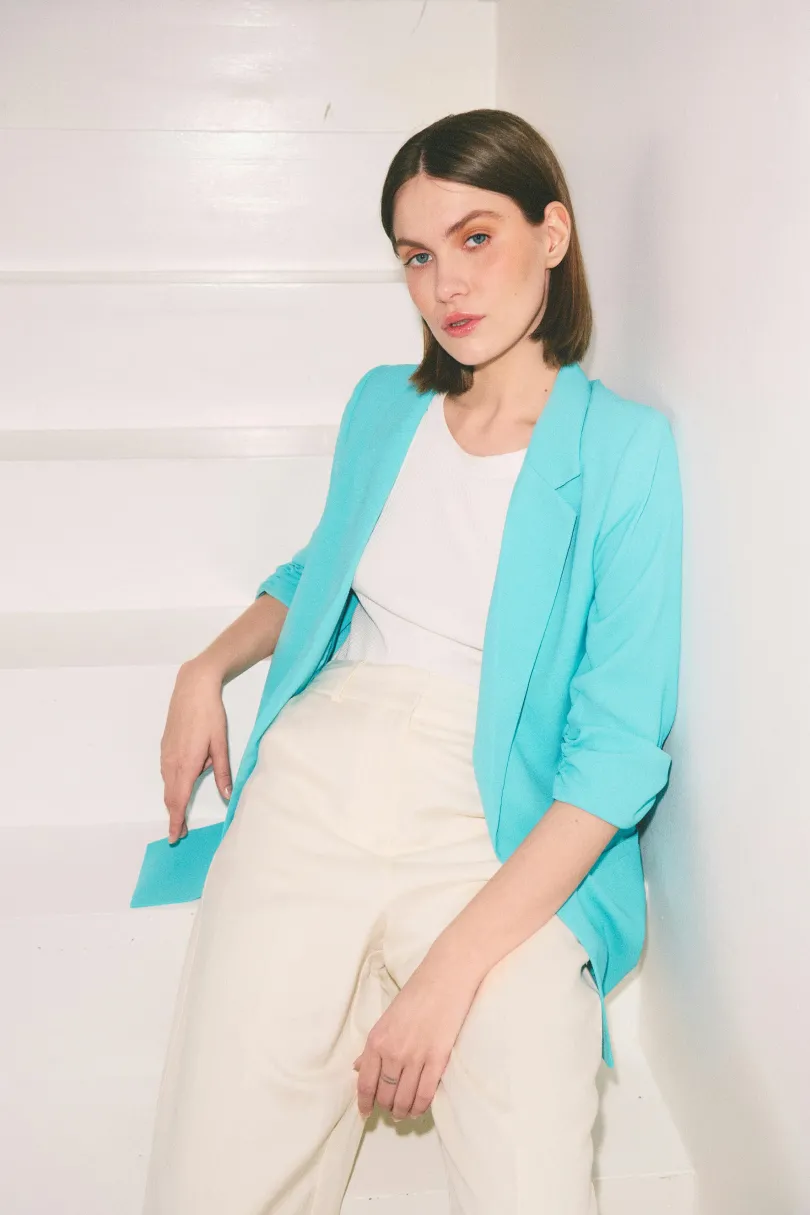 Sale Soaked in Luxury SLShirley Blazer