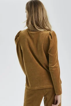 Clearance Soaked in Luxury SLVelvetina Bluse